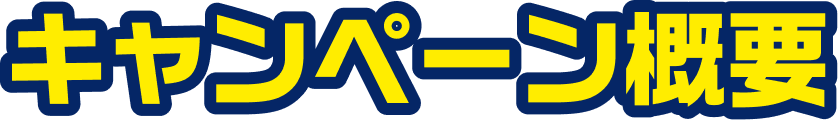 キャンペーン概要