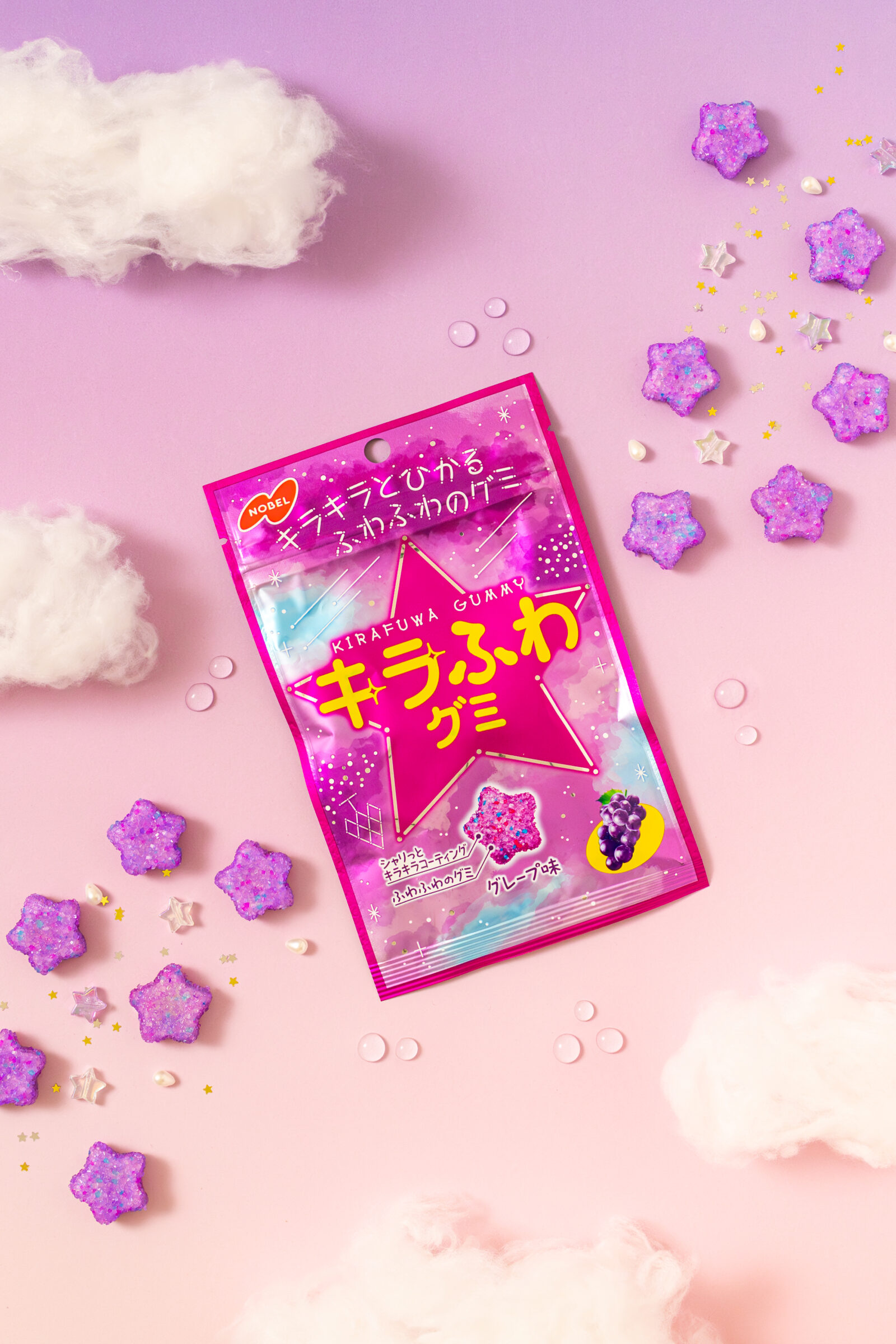 キラふわグミ開発秘話 おいしさとかわいさのヒミツ | ノーベル製菓株式会社