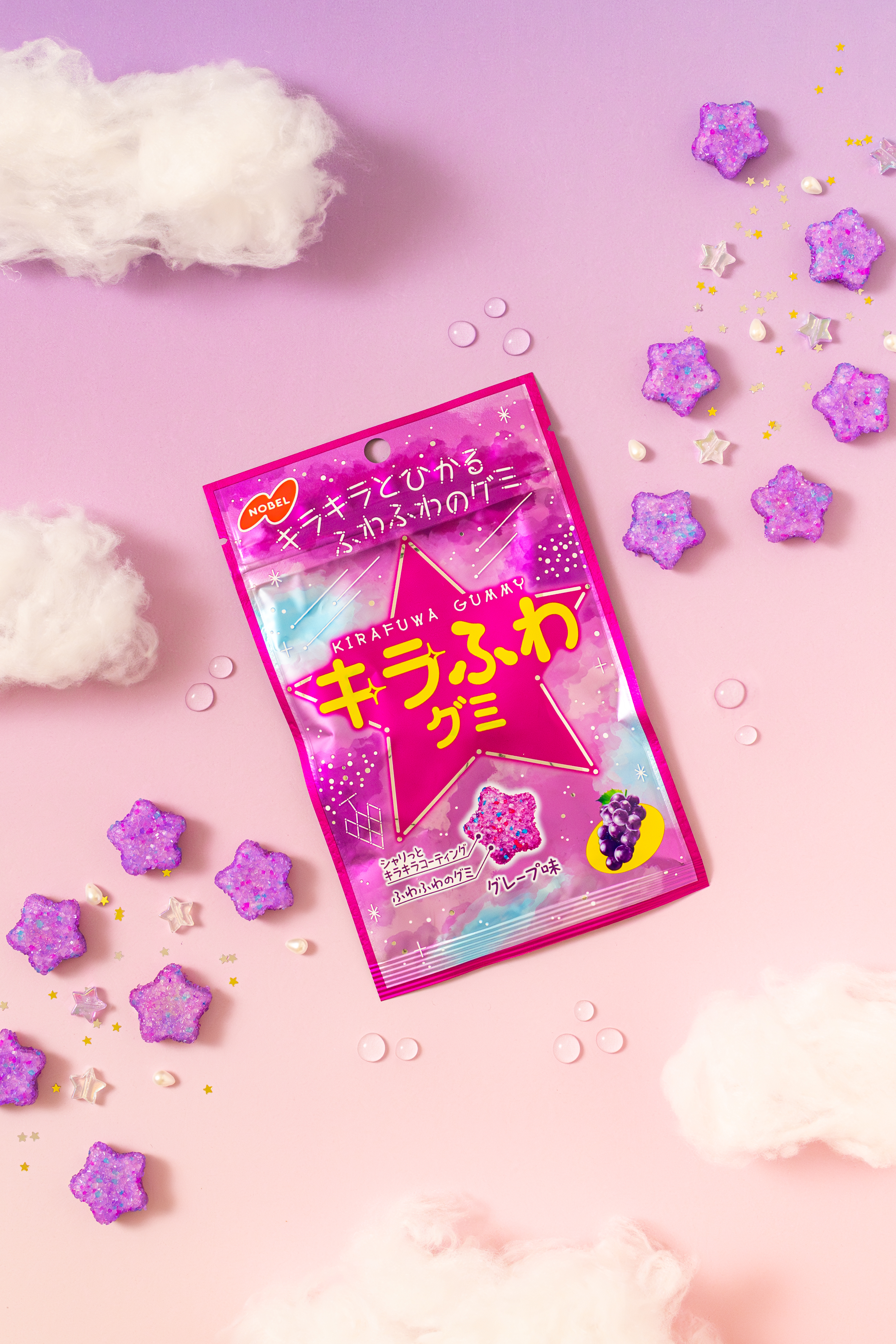キラふわグミ開発秘話 おいしさとかわいさのヒミツ | ノーベル製菓株式会社